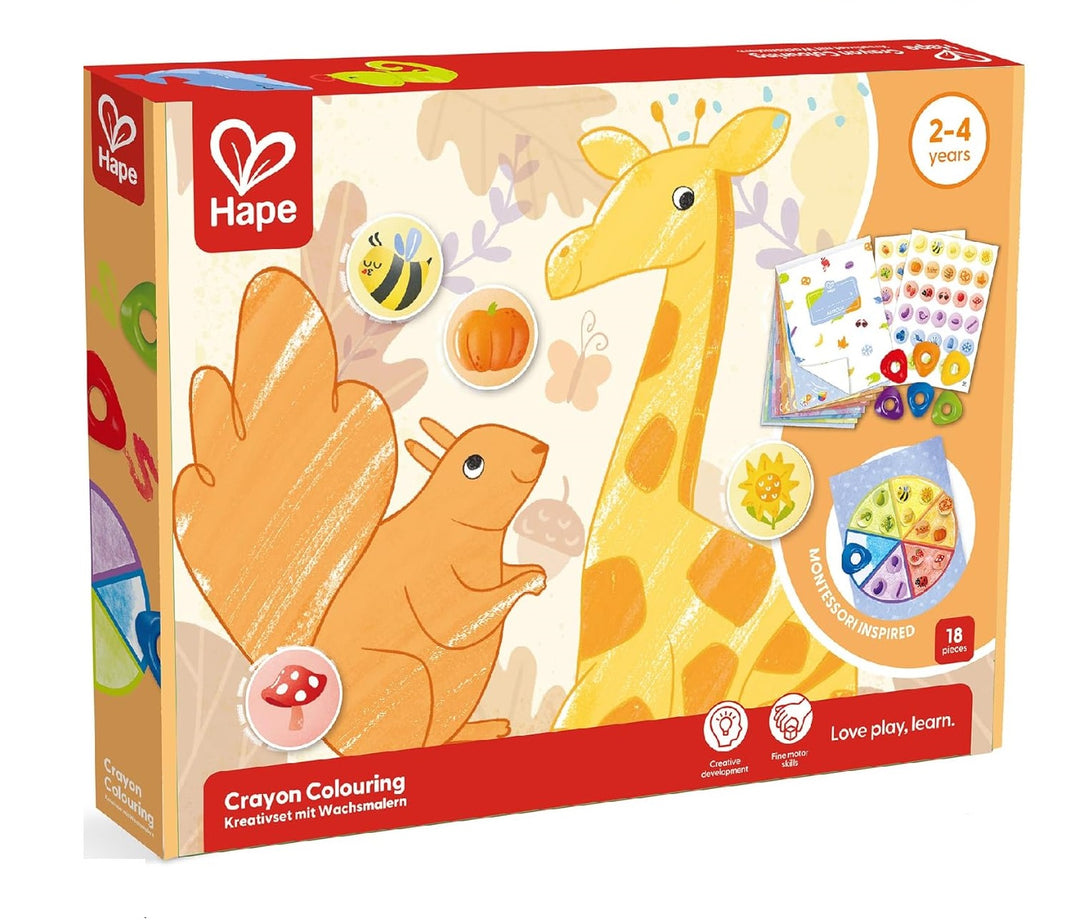 Set De Crayones Colorea Y Crea Para Niños