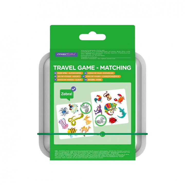 Juego Cartas Emparejar Animales Niños