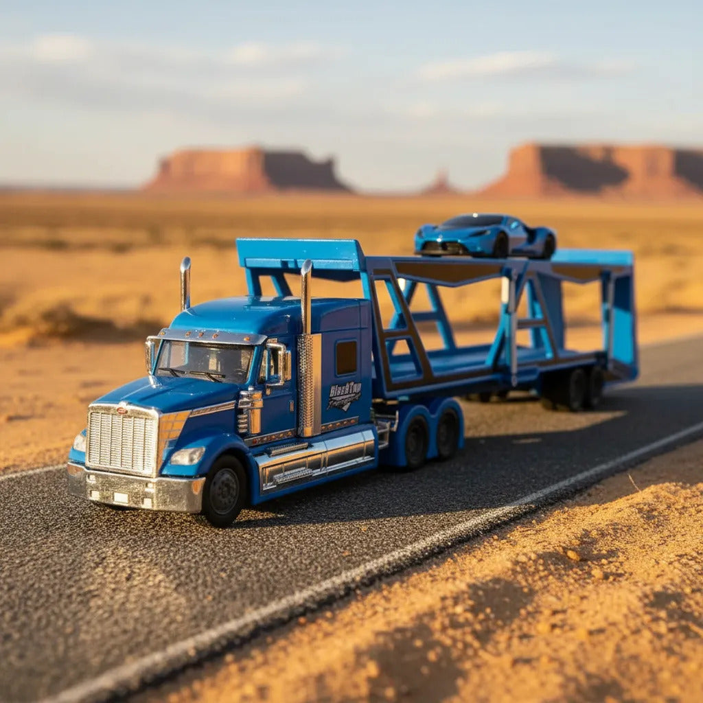 Carro Coleccionable Niñera International Lonestar Y Ford Gt