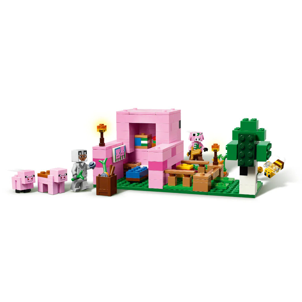 Juego Construcción Minecraft La Casa Del Cerdito