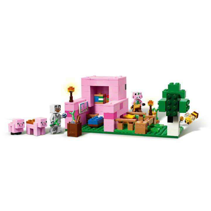 Juego Construcción Minecraft La Casa Del Cerdito