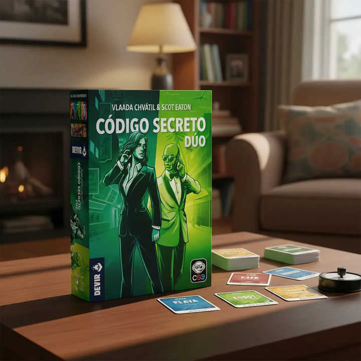 Juego de Mesa Código Secreto Duo