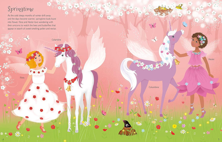 Libro De Actividades Unicornios Con Sticker Niños