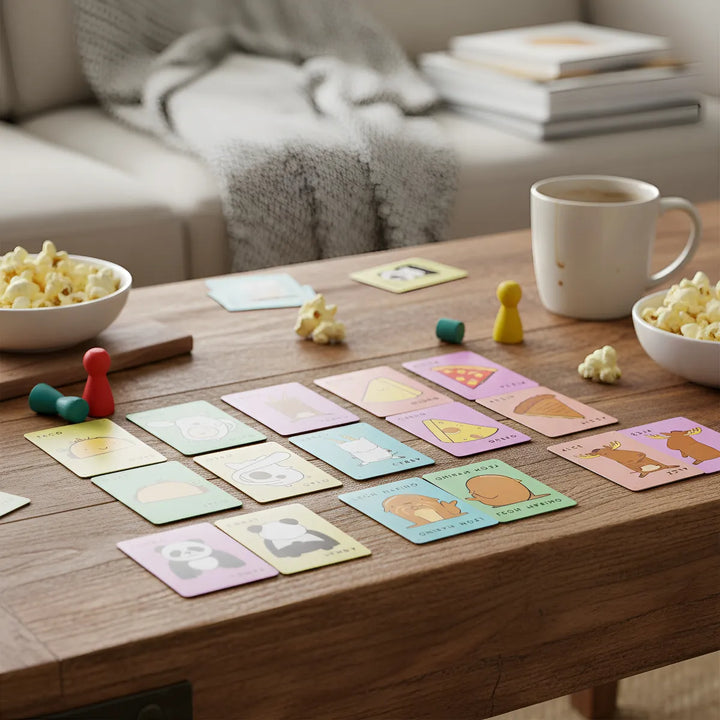 Juego De Mesa Taco Reves Cabra Pizza Niños Adulto