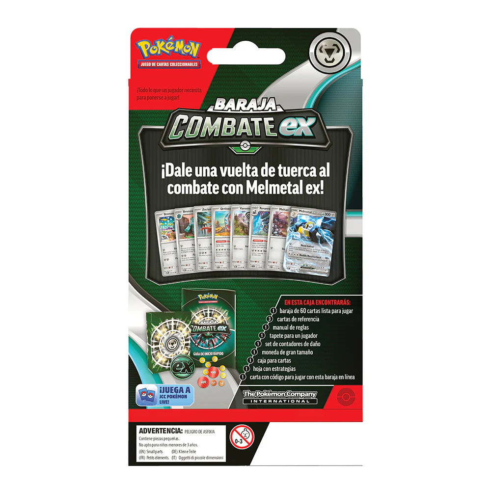 Juego De Cartas Pokémon Combate Ex Melmetal