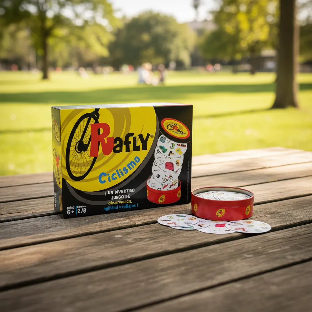 Juego De Mesa Rafly Ciclismo Estrategia Para Niños