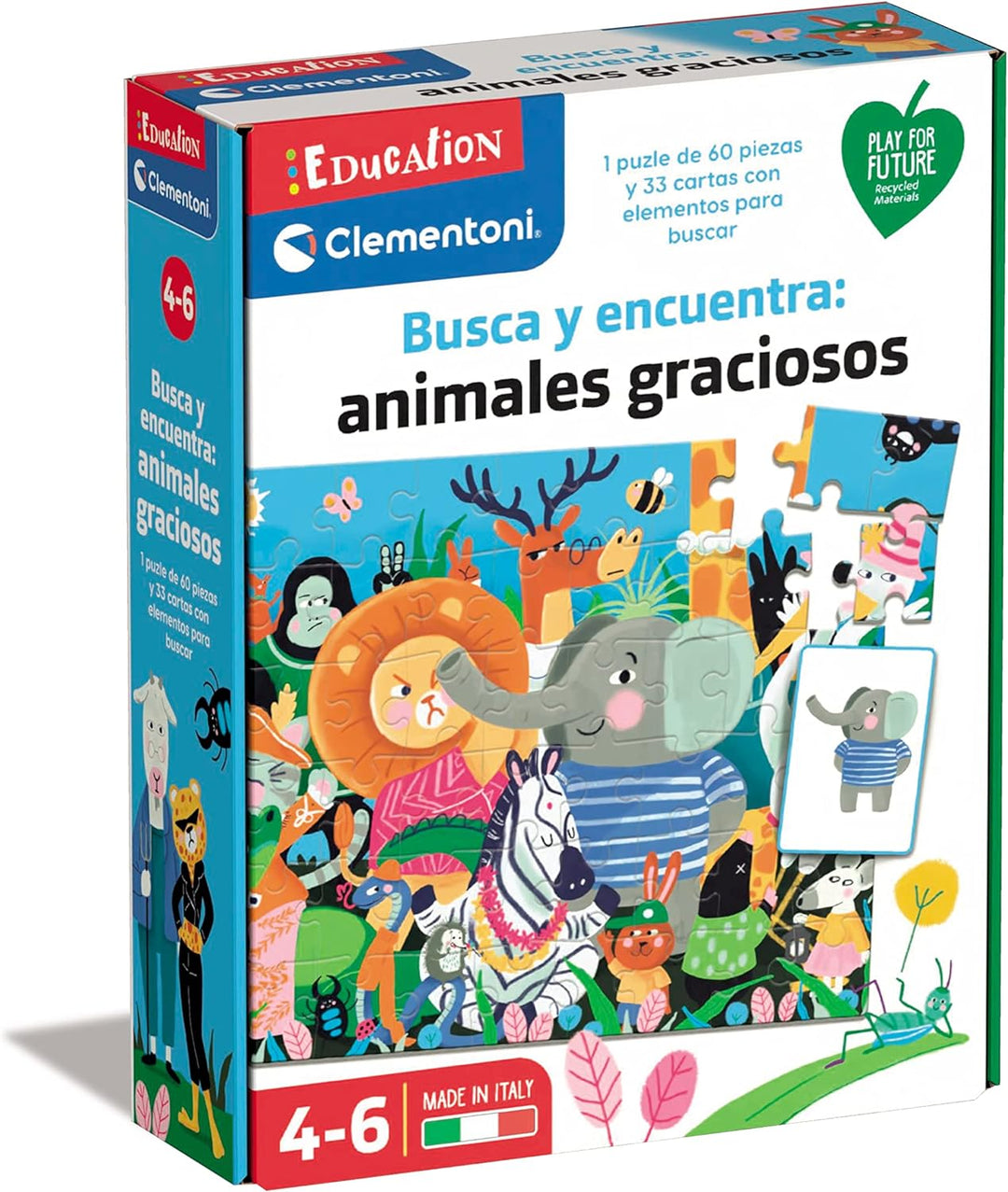 Rompecabezas Interactivo Encuentra Animales Niños