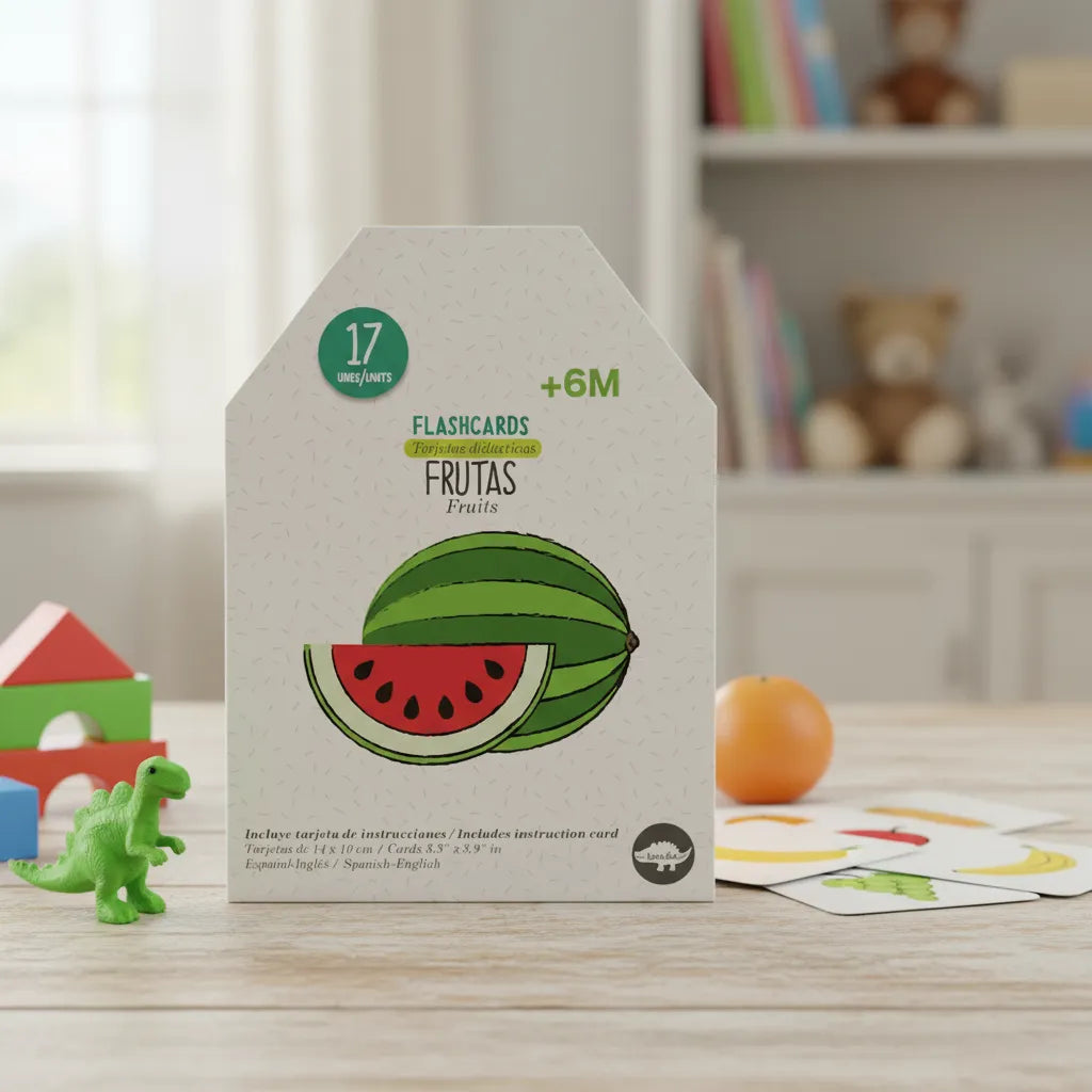 Flahscards Las Frutas Cartas Didácticas