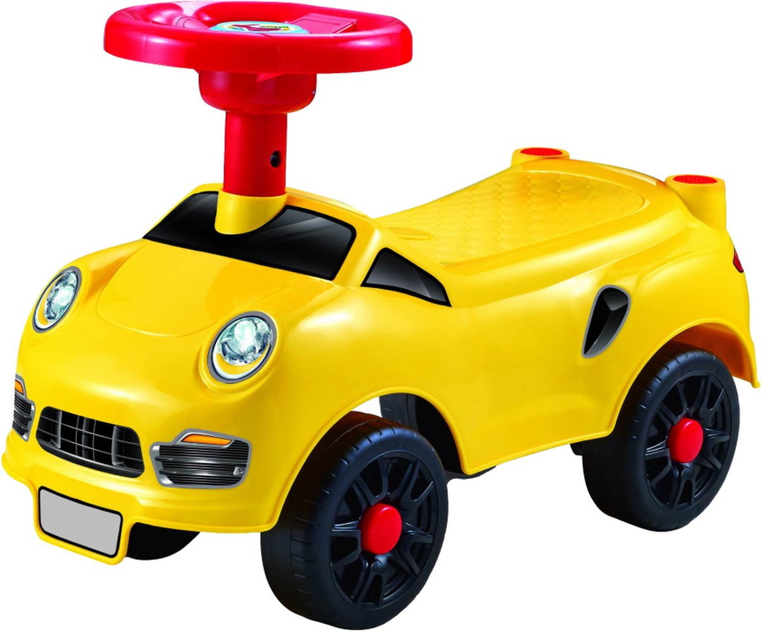 Carro Montable Amarillo Para Niños