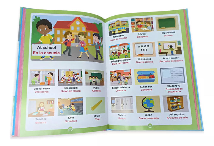 Libro Didáctico 1000 Palabras Inglés-español Niños