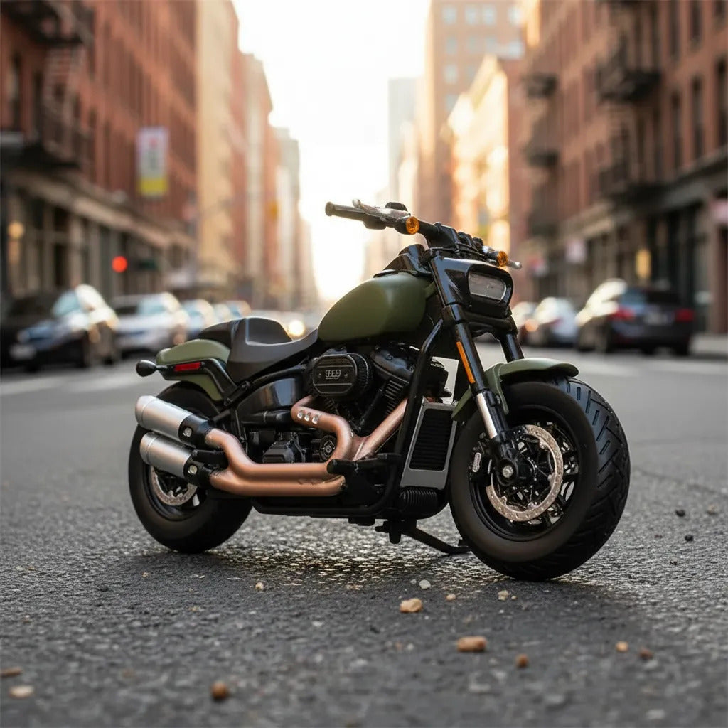 Moto Coleccionable Harley-davidson Fat Bob 114 para Niños