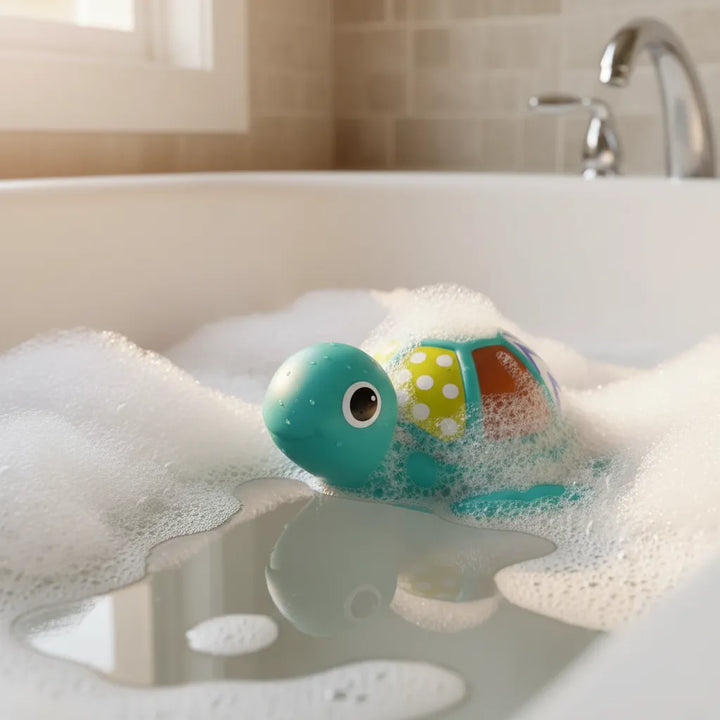 Juguete De Baño Para Bebés Tortuga Niños