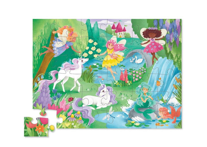 Rompecabezas 60 Piezas Mágicos De Fantasía Para Niños