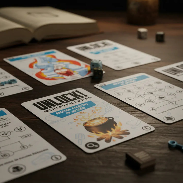 Juego De Mesa Unlock! Miniaventuras Recetas Secretas Adultos