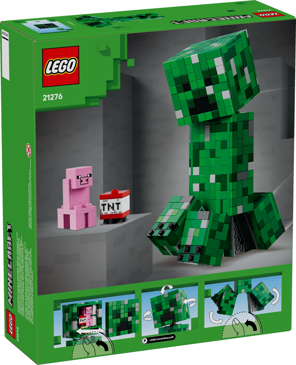 Juego De Construcción Lego Minecraft El Creeper 665 Piezas