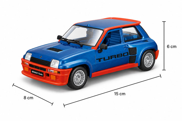 Carro Coleccionable Escala 1:24 Renault 5 Turbo