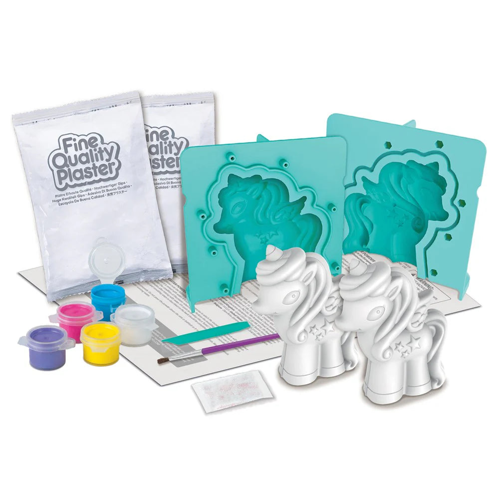 Kit Creativo Moldea Y Pinta Unicornios 3d Para Niñas