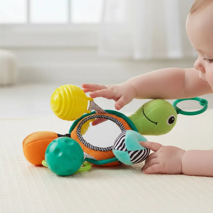 Juguete Para Bebé Sensorial Tortuga Texturas