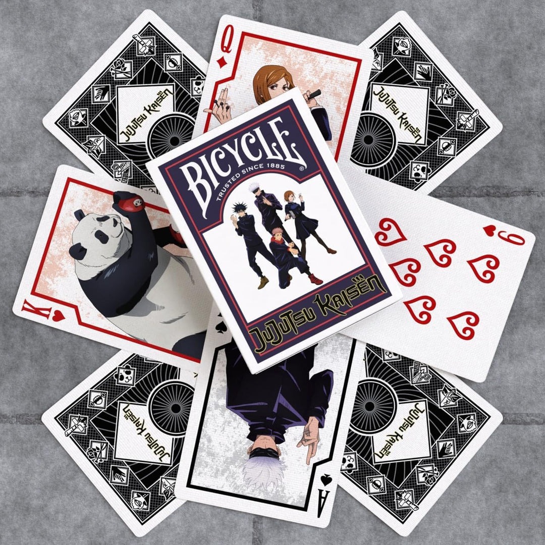 Cartas Bycycle Diseño Jujutsu Kaisen Para Adultos