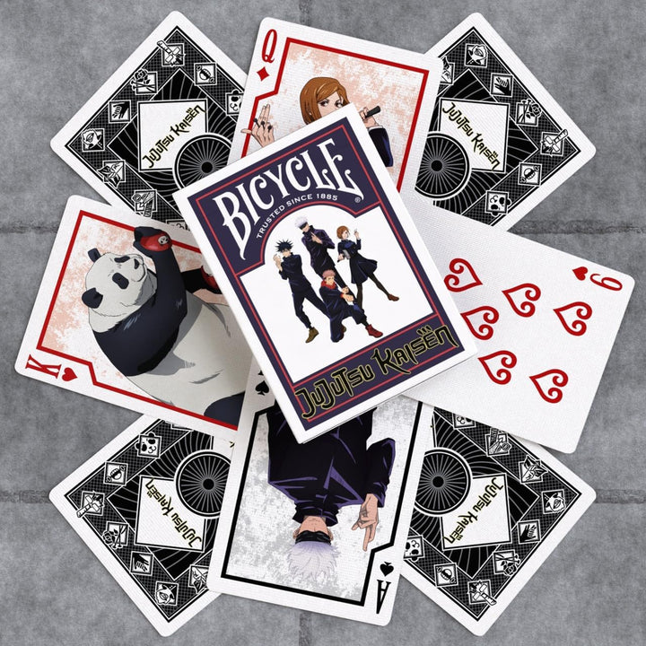 Cartas Bycycle Diseño Jujutsu Kaisen Para Adultos
