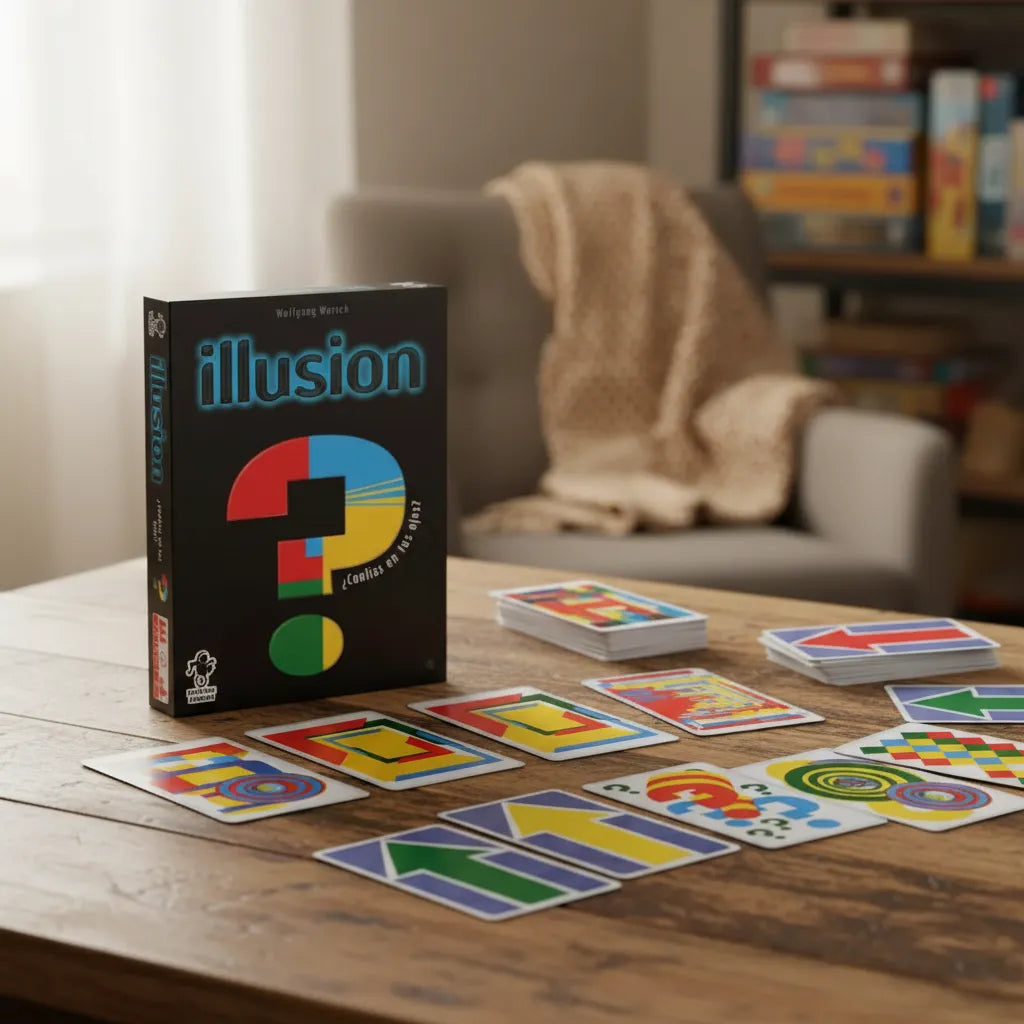 Juego De Mesa Estrategia Illusion Para Niños Familiar