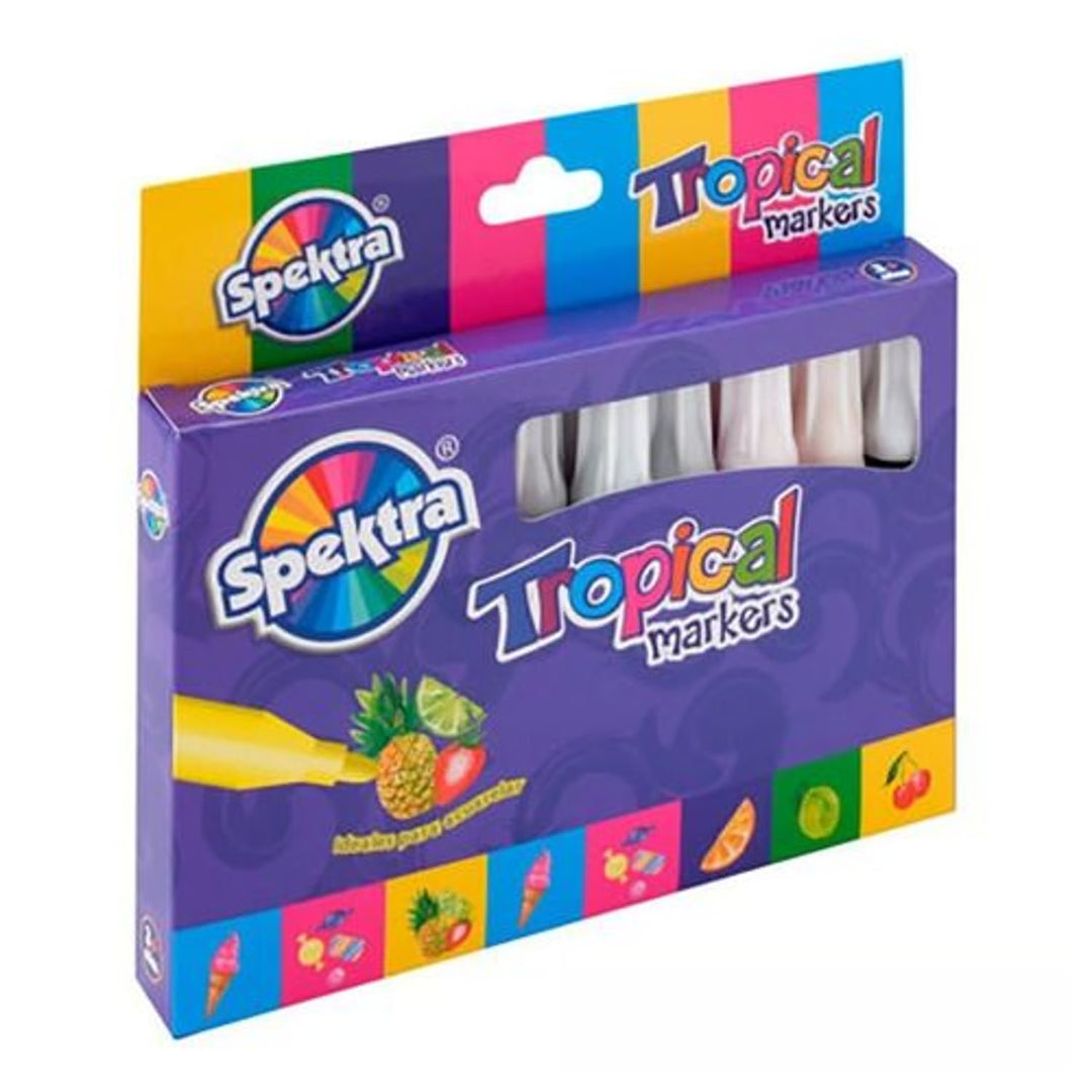 Set Marcadores Spektra Tropical para Niños