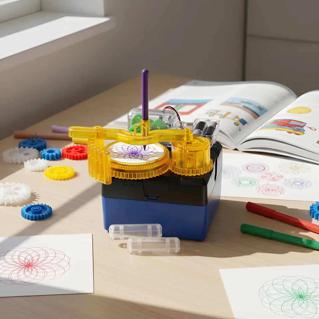 Experimento STEM Diseños Científicos Spirograph Para Niños