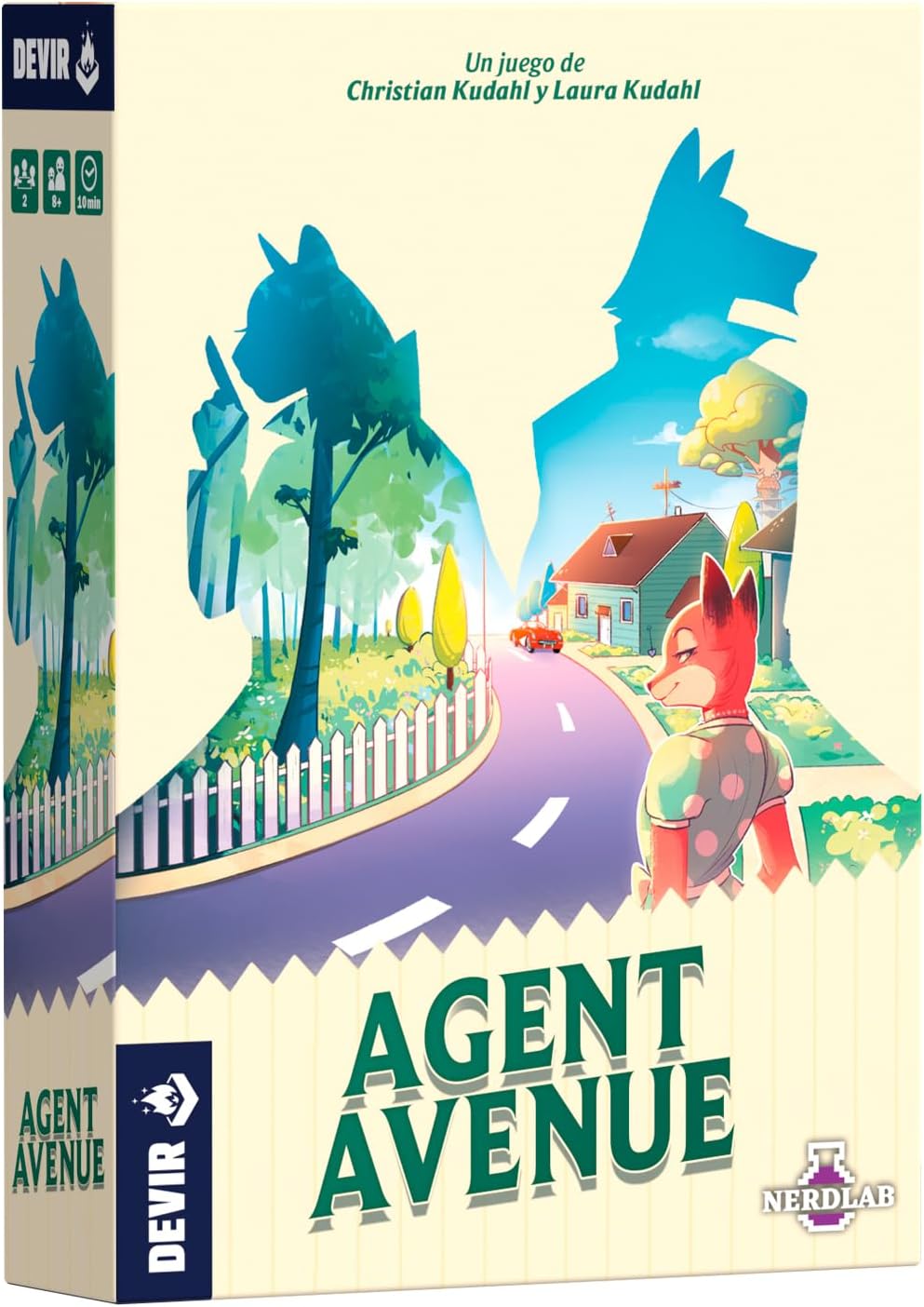 Juego De Mesa Agent Avenue Para Niños