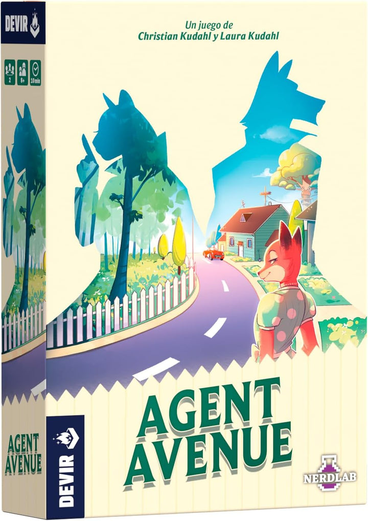 Juego De Mesa Agent Avenue Para Niños