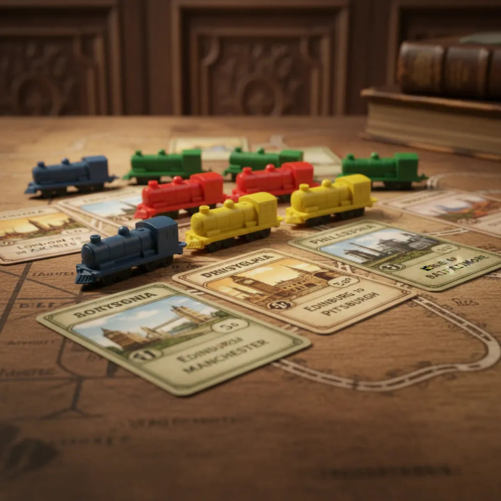 Juego Aventureros Al Tren Reino Unido Pennsylvania