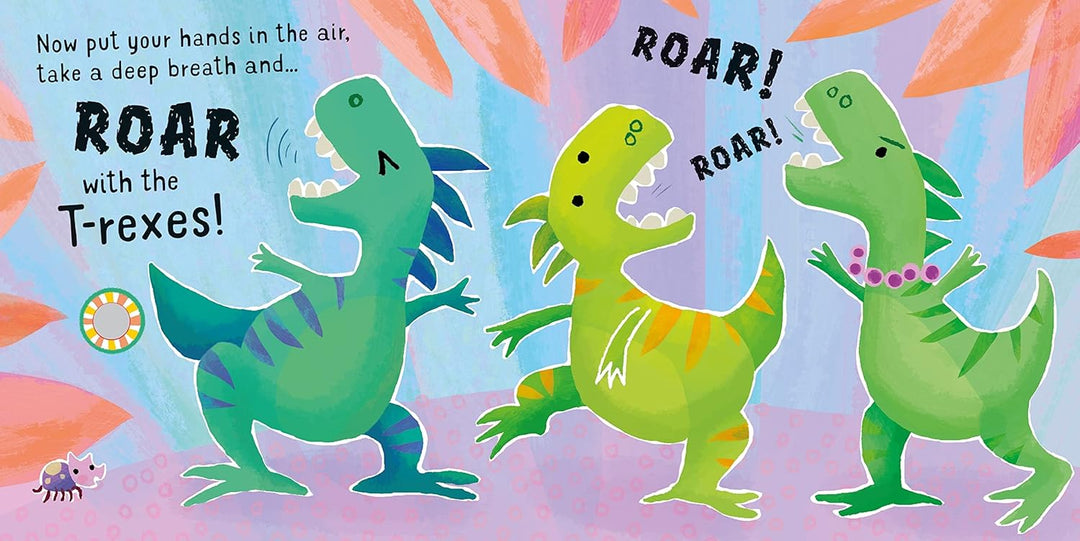 Libro Didácticos Con Sonidos Baila Con Los Dinosaurios Niños