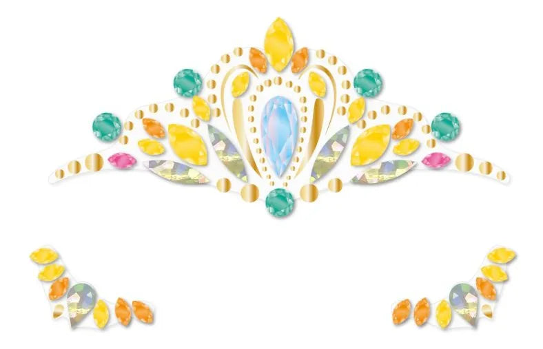 Juego Gema Adhesivas Corona Para Niños