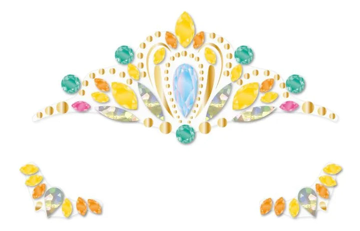 Juego Gema Adhesivas Corona Para Niños