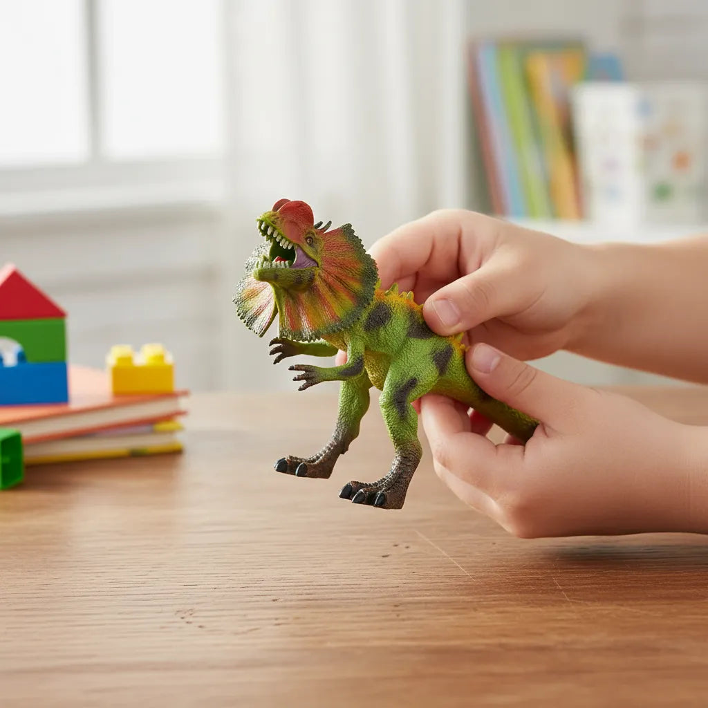 Figura Coleccionable Dilophosaurus Para Niños