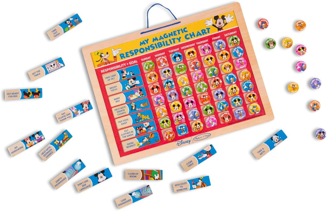 Tablero Responsabilidades Magnéticas Mickey