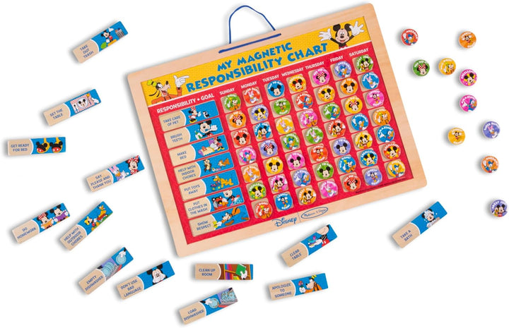 Tablero Responsabilidades Magnéticas Mickey
