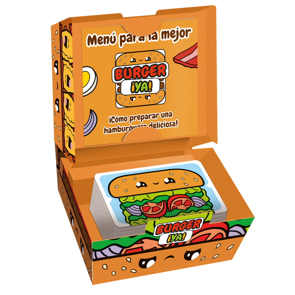 Juego Competitivo Burger ¡ya! Para Niños