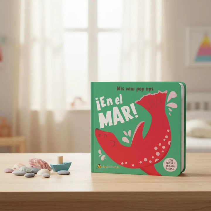 Libro Educativo Mini Pop Up Interactivo El Mar Para Niños