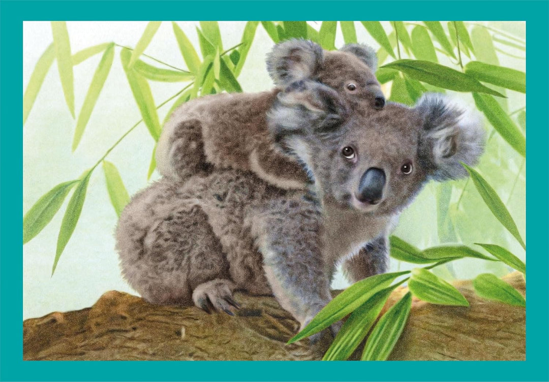 Rompecabezas 4 En 1 Animales Para Niños