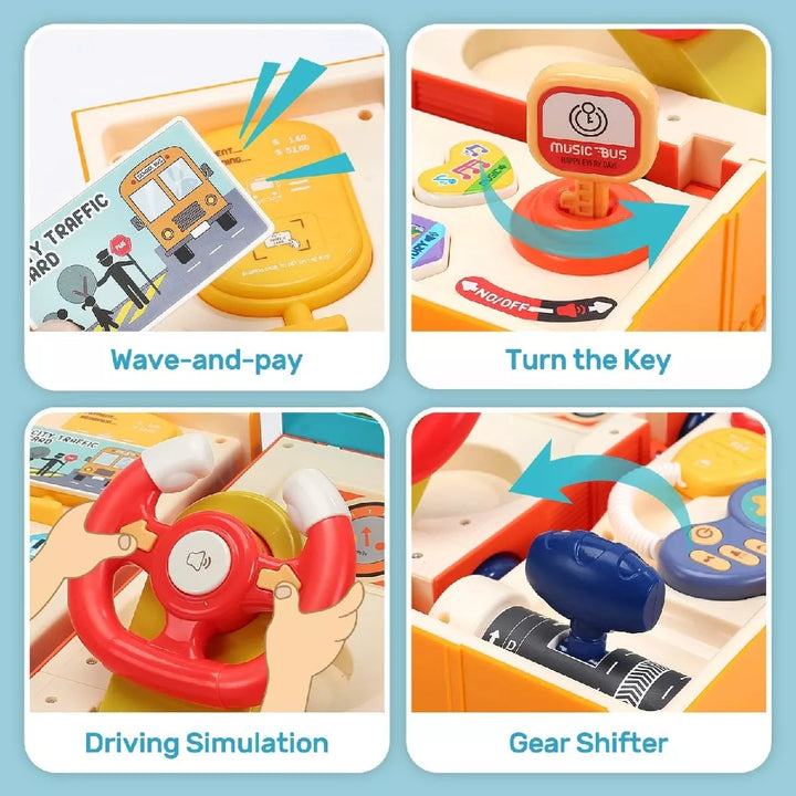 Juego Didáctico Autobús Interactivo Para Niños