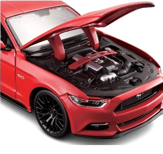 Carro A Escala Ford Mustang Para Ensamblar
