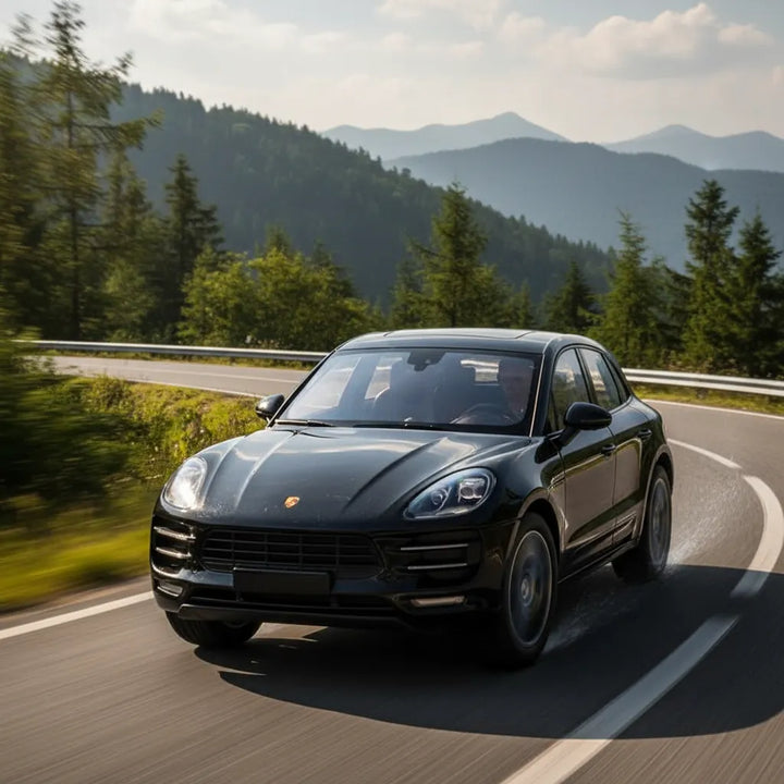 Carro Bburago 1/43 Coleccionable Porshe Macan Negro