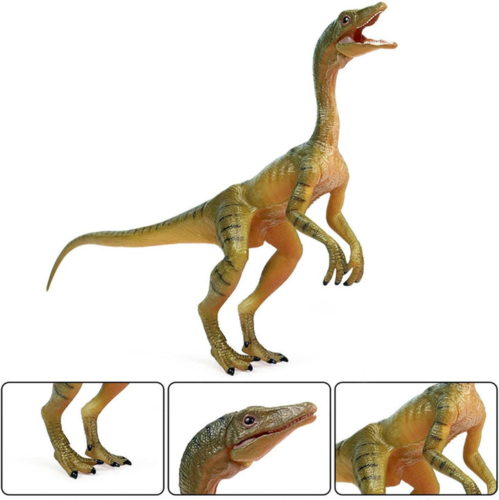 Figura Coleccionable Compsognathus Papo Pintado A Mano