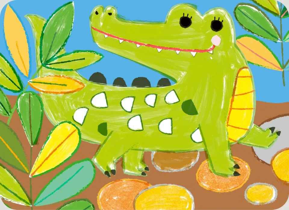 Juego De Arte Animales Reutilizable Para Niñas