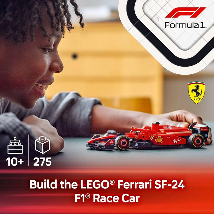 Lego Carro De Carreras Ferrari Sf-24  niños