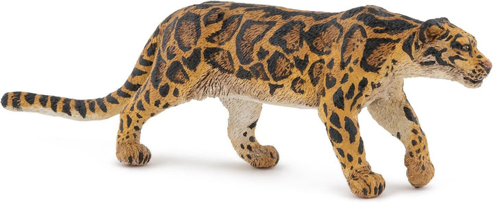 Figura Pantera Nebulosa Pintada A Mano Papo