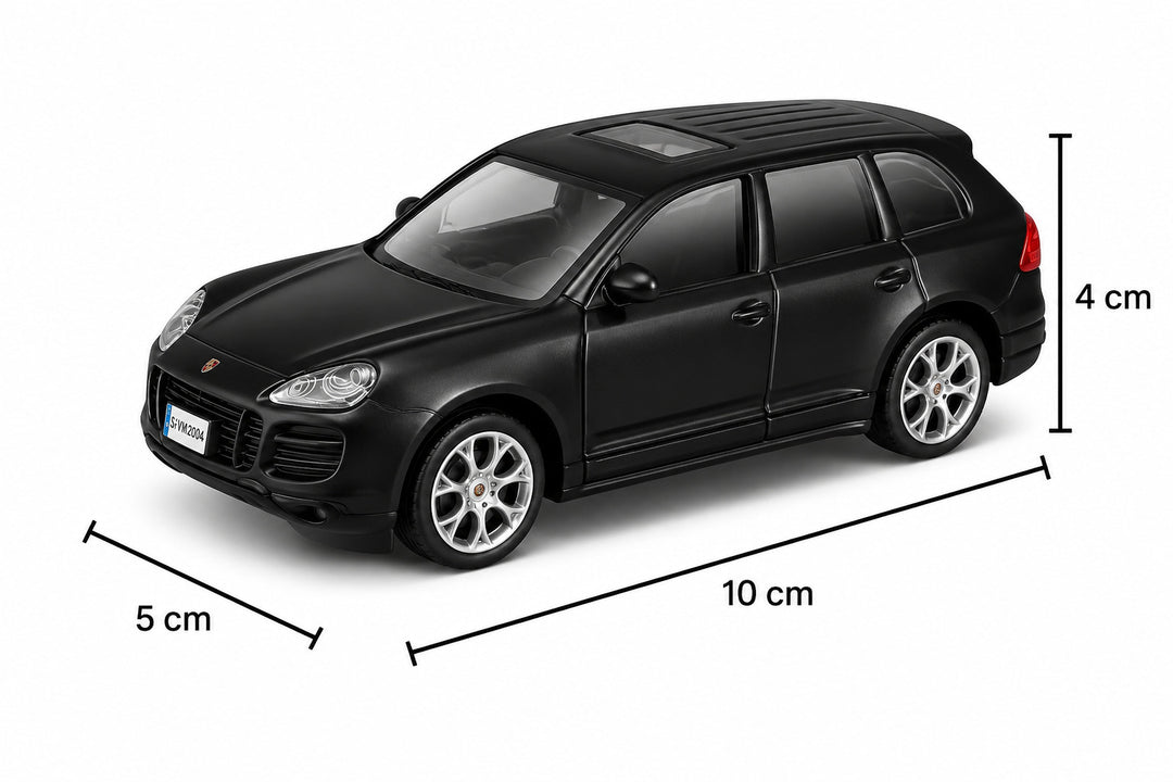 Carro Coleccionable Bburago 1:43 Porshe Cayenne Negro