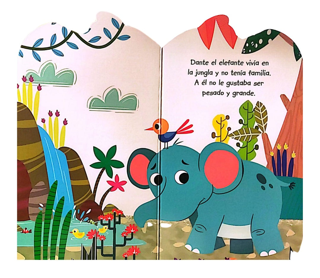 Libro Infantil Pop Up Elefante Amigos De La Selva