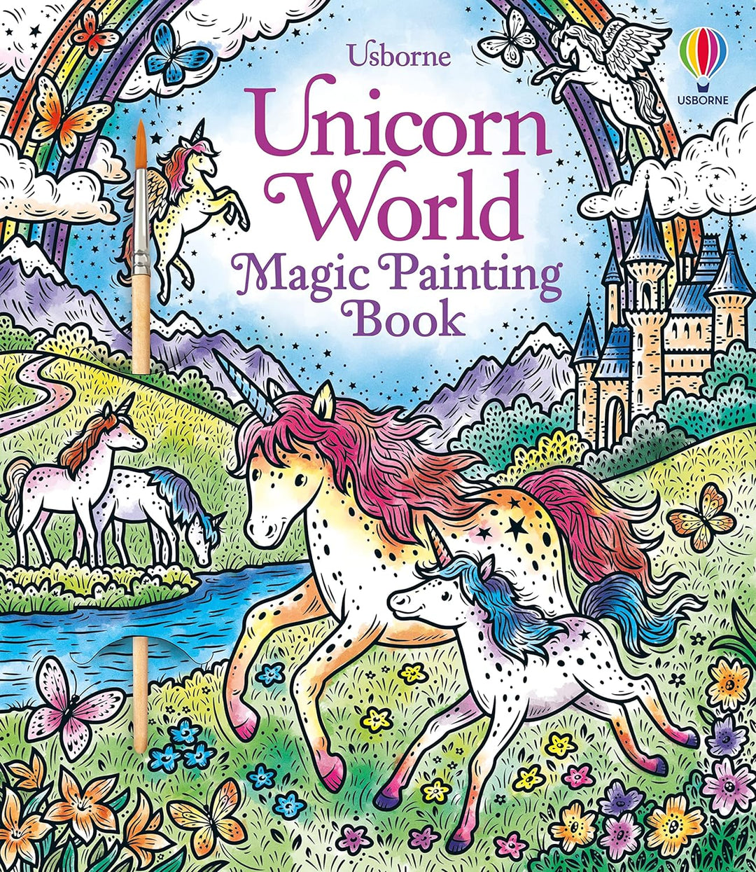 Libro Infantil De Pintura De Unicornios Niños