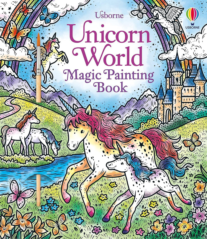 Libro Infantil De Pintura De Unicornios Niños
